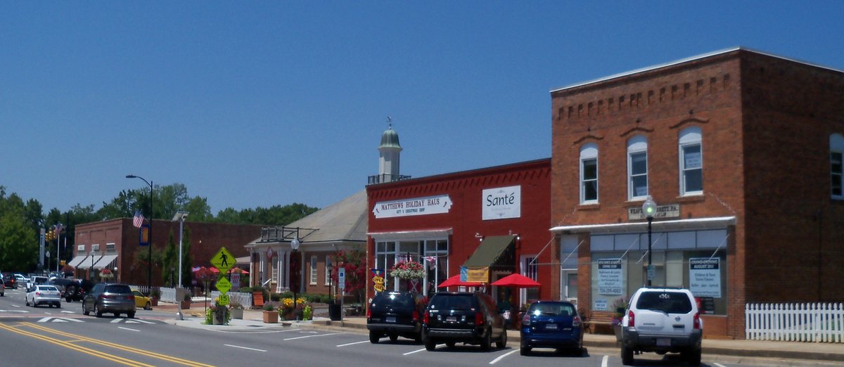 Matthews, NC - Matthews Commercial Historic District - Wikipedia